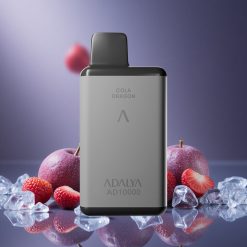 Blau Eis ADALYA AD 10000 Puffs Österreich Großhandel Space Grau USB-C