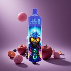 Blaubeere Bubblegum JNR Alien Max 18000 Züge Österreich Großhandel Dual Mesh Coil & Dual Core