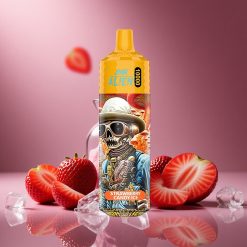 Erdbeer-Bonbon-Eis JNR Alien 10000 Puffs Österreich Großhandel 20ml E-Liquid RGB LED
