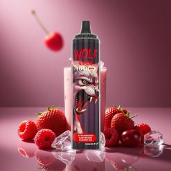 Erdbeere Himbeere Kirsche Eis JNR Wolf Niplo 10000 Züge Österreich Großhandel Mesh Coil 1.0 Ohm Typ-C