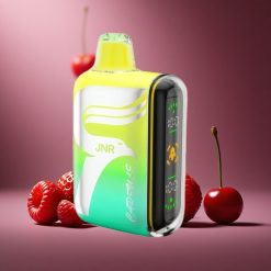 Erdbeere Himbeere Kirsche JNR Capsule 15000 Züge Österreich Großhandel Dual Mesh Coil Smart LED Display