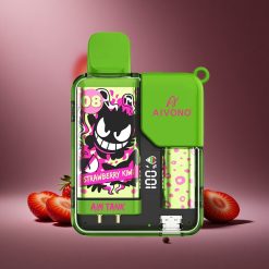 Erdbeere-Kiwi Aivono AIM-TANK 9500 Puffs 18ml E-Liquid Österreich Großhandel 1.2ohm Mesh Coil