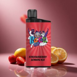 Erdbeere-Zitrone-Eis IGET Bar 3500 Züge Österreich Großhandel 1400 mAh Mesh Coil