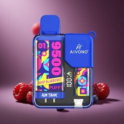 Himbeere Blaubeere Aivono AIM-TANK 9500 Puffs 18ml Österreich Großhandel LCD Display