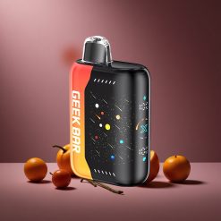 Orangen-Drachen GEEK BAR Pulse X 42.000 Züge Österreich Großhandel 3D gebogene Bildschirm