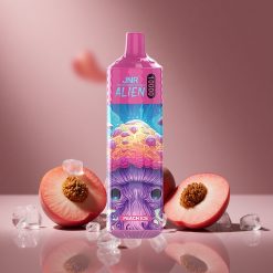 Pfirsich-Eis JNR Alien 10000 Züge Österreich Großhandel 850mAh RGB LED