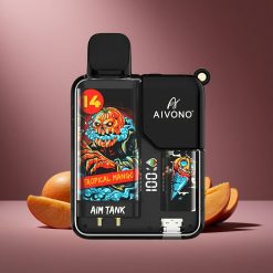 Tropische Mango Aivono AIM-TANK 9500 Puffs Österreich Großhandel 18ml E-Liquid 650mAh