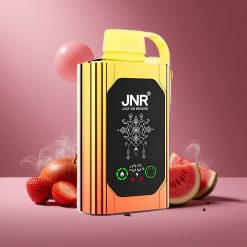 Wassermelone Erdbeere Bubblegum JNR Shisha Hookah Box 20500 Züge Österreich Großhandel HD Display Dual Mesh Coil Typ-C Schnellladung