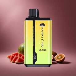Wassermelone-Kiwi-Passionfruit Hayati Pro Ultra 15000 Züge Österreich Großhandel 850mAh 2 12ml 2% Nikotin