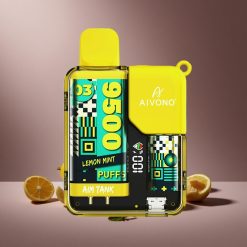 Zitrone-Minze Aivono AIM-TANK 9500 Puffs 18ml E-Liquid Österreich Großhandel 650mAh